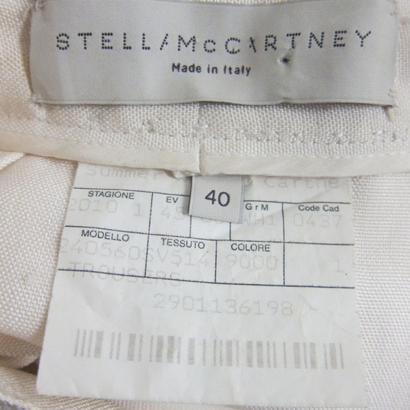 White Drop Crotch Stella McCartney Pant - Picture 3 of 4